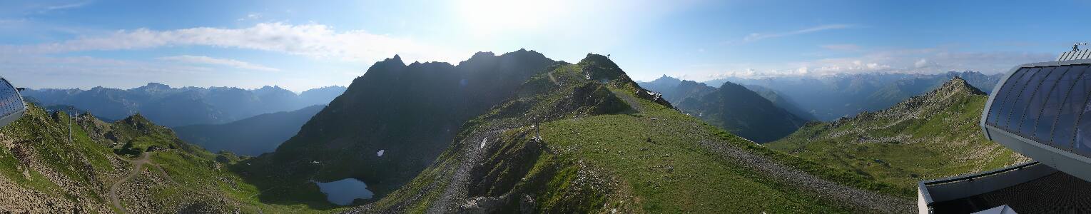 Silvretta Montafon | Panorama Bahn am Hochjoch