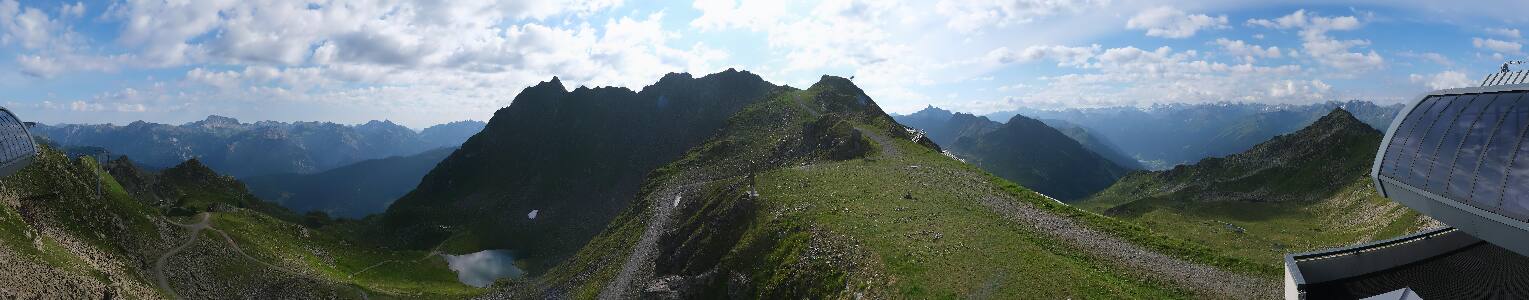 Silvretta Montafon | Panorama Bahn am Hochjoch
