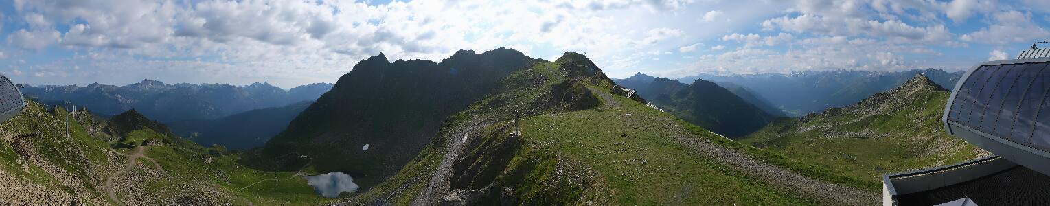 Silvretta Montafon | Panorama Bahn am Hochjoch