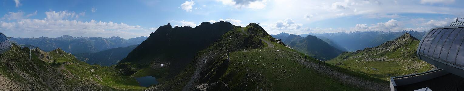 Silvretta Montafon | Panorama Bahn am Hochjoch