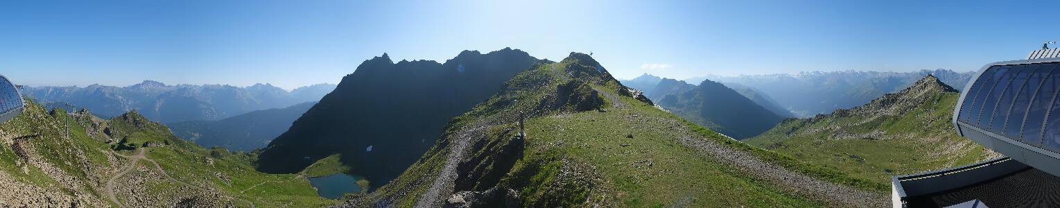 Silvretta Montafon | Panorama Bahn am Hochjoch
