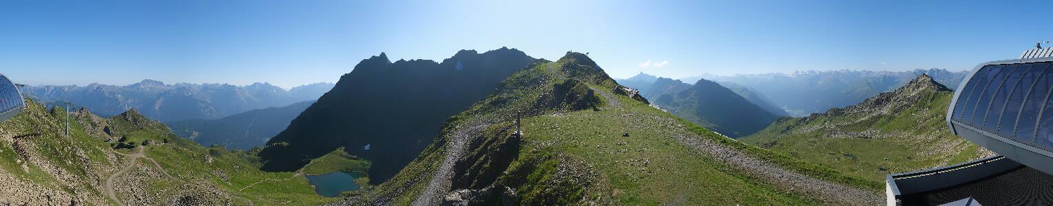 Silvretta Montafon | Panorama Bahn am Hochjoch