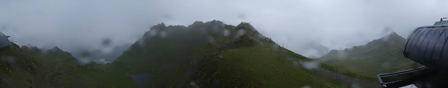 Silvretta Montafon Panorama Bahn am Hochjoch