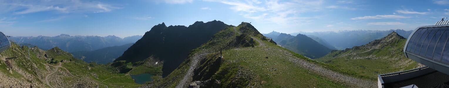 Silvretta Montafon | Panorama Bahn am Hochjoch