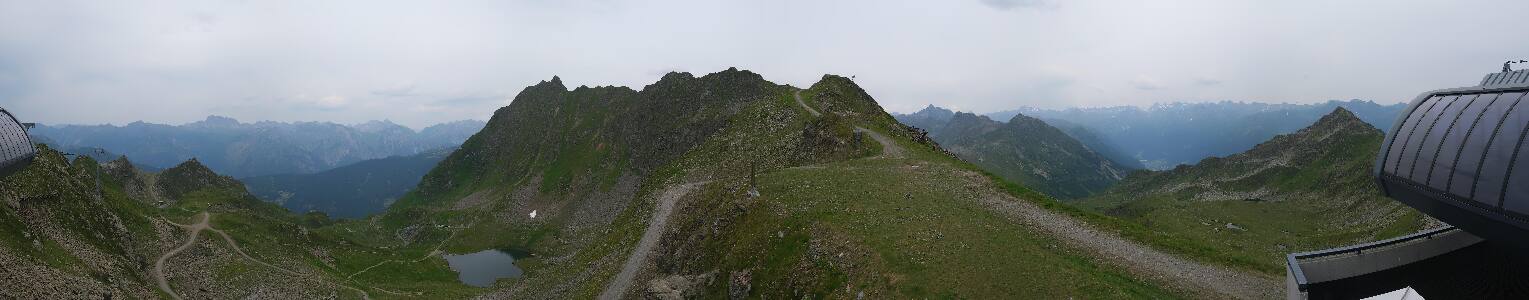 Silvretta Montafon | Panorama Bahn am Hochjoch