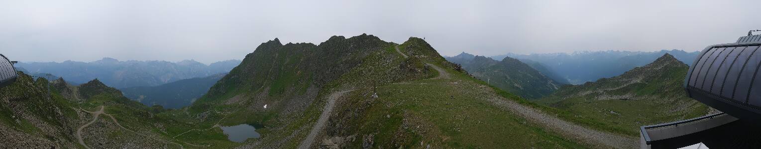 Silvretta Montafon | Panorama Bahn am Hochjoch