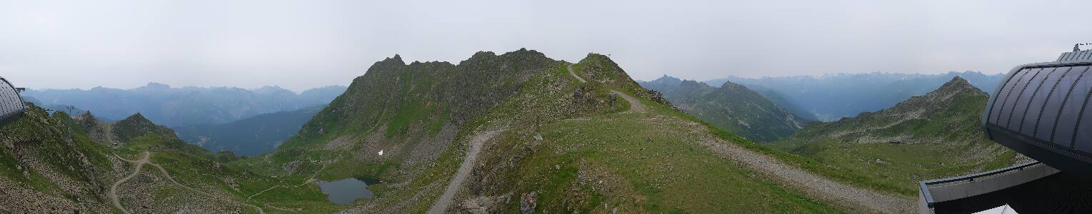 Silvretta Montafon | Panorama Bahn am Hochjoch