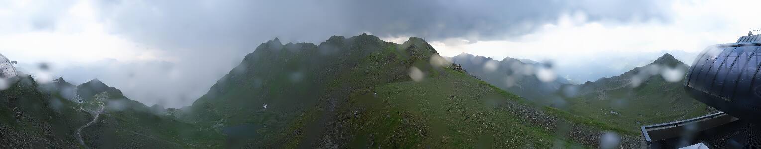 Silvretta Montafon Panorama Bahn am Hochjoch