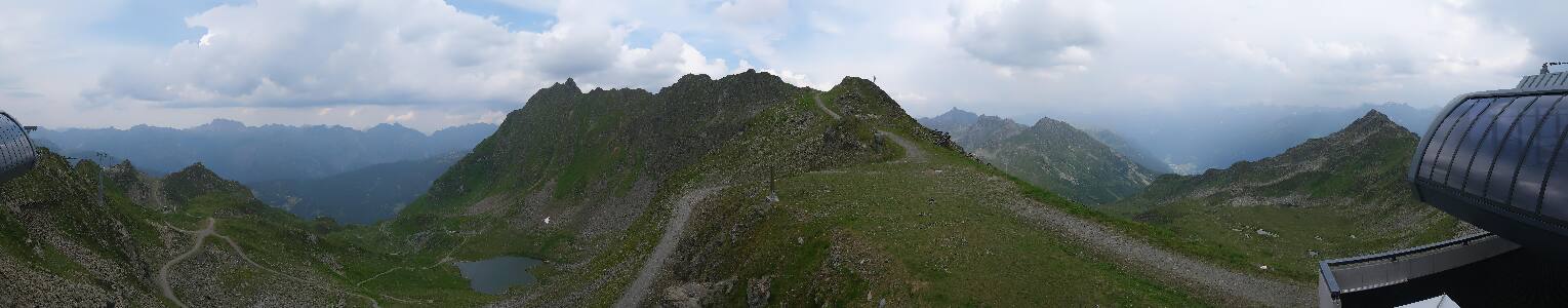 Silvretta Montafon | Panorama Bahn am Hochjoch