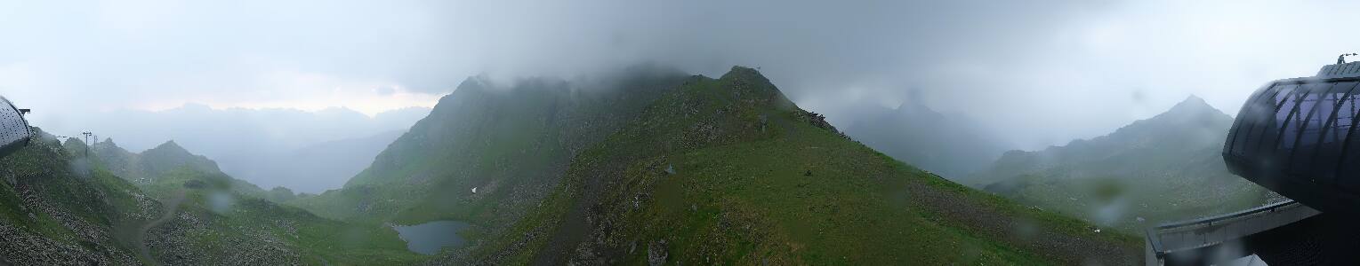 Silvretta Montafon Panorama Bahn am Hochjoch