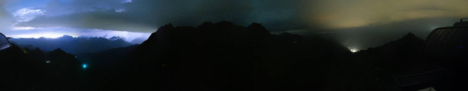 Silvretta Montafon Panorama Bahn am Hochjoch