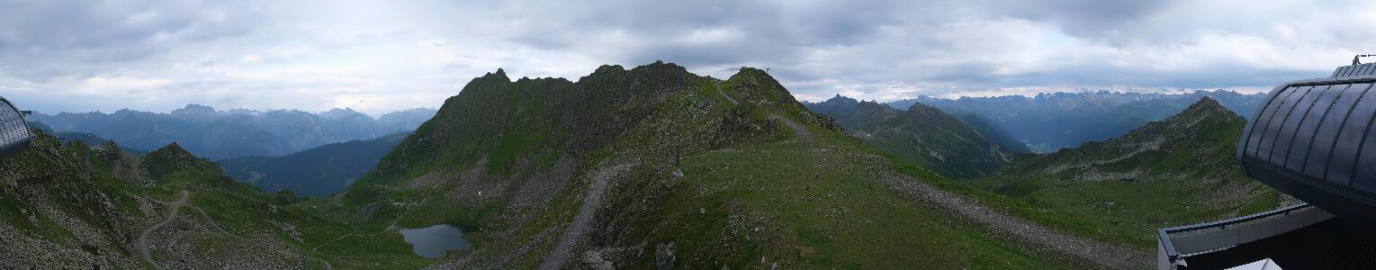 Silvretta Montafon | Panorama Bahn am Hochjoch