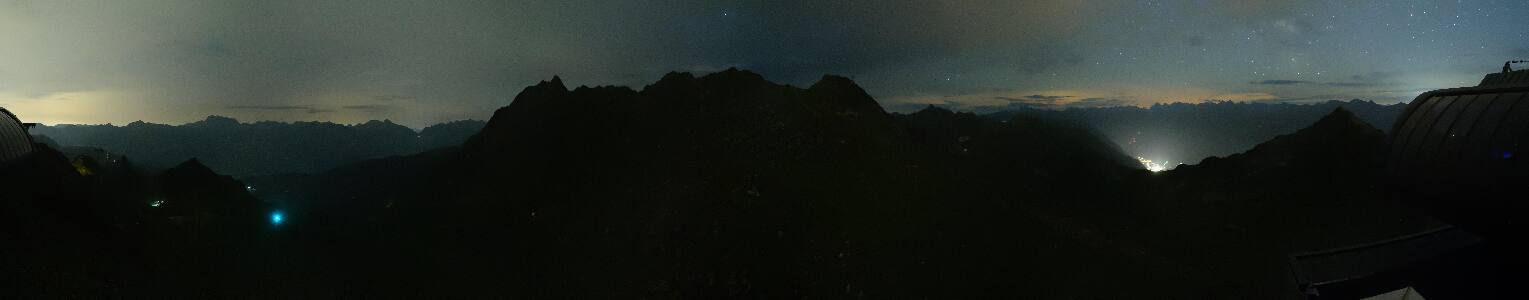 Silvretta Montafon Panorama Bahn am Hochjoch