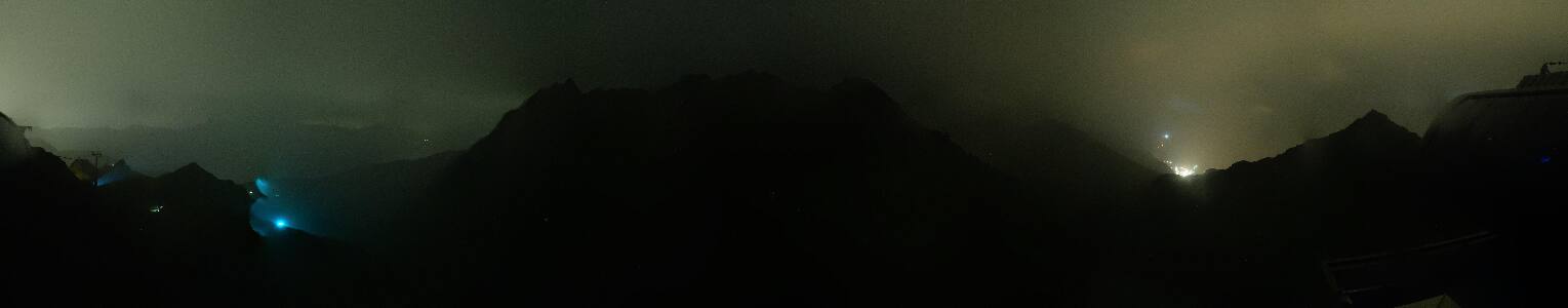 Silvretta Montafon Panorama Bahn am Hochjoch