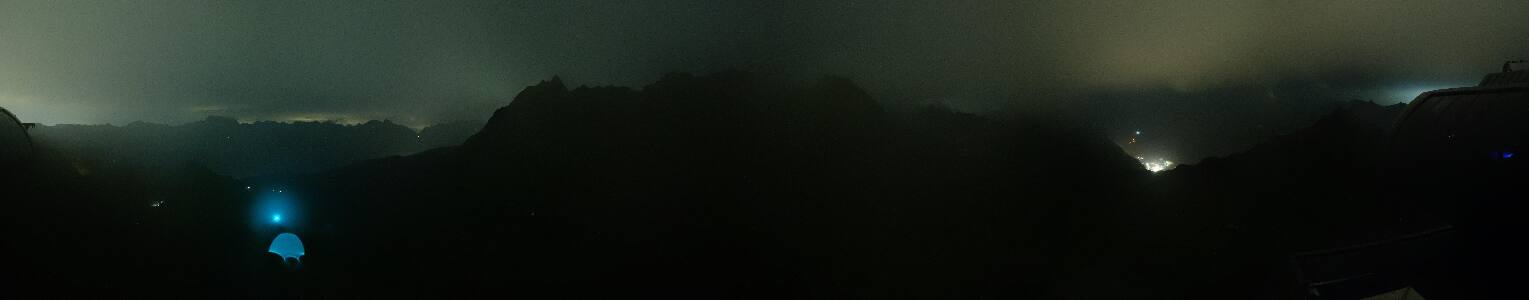 Silvretta Montafon Panorama Bahn am Hochjoch