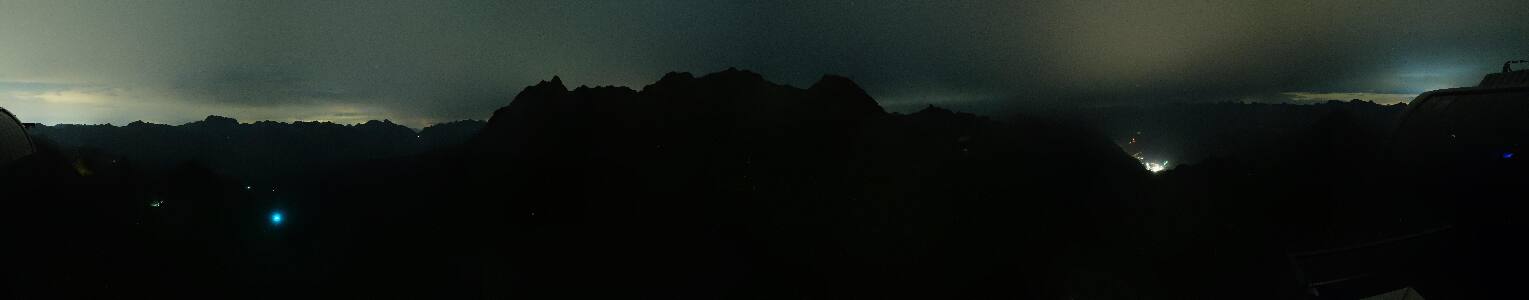 Silvretta Montafon Panorama Bahn am Hochjoch