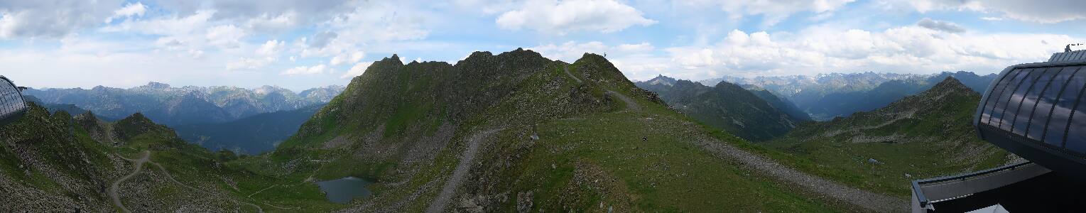 Silvretta Montafon | Panorama Bahn am Hochjoch