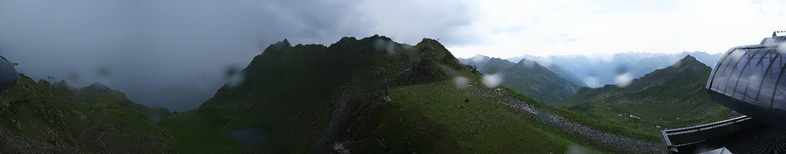 Silvretta Montafon Panorama Bahn am Hochjoch