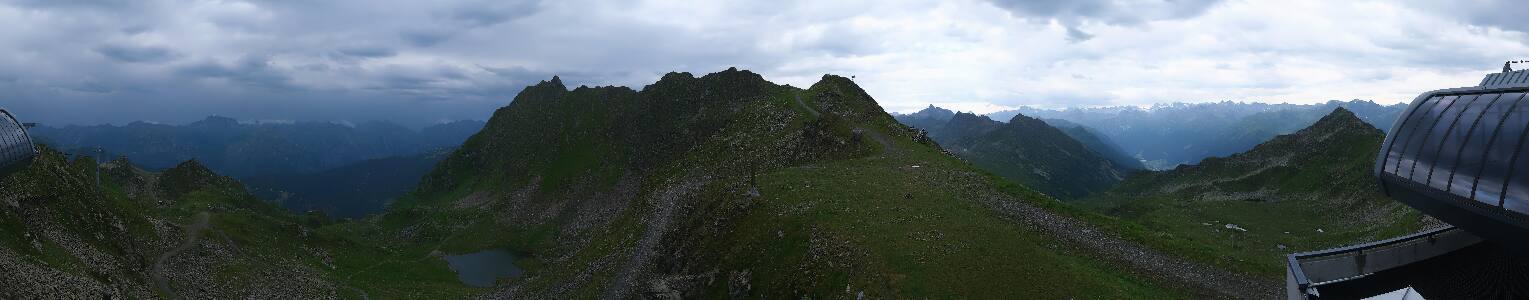 Silvretta Montafon | Panorama Bahn am Hochjoch