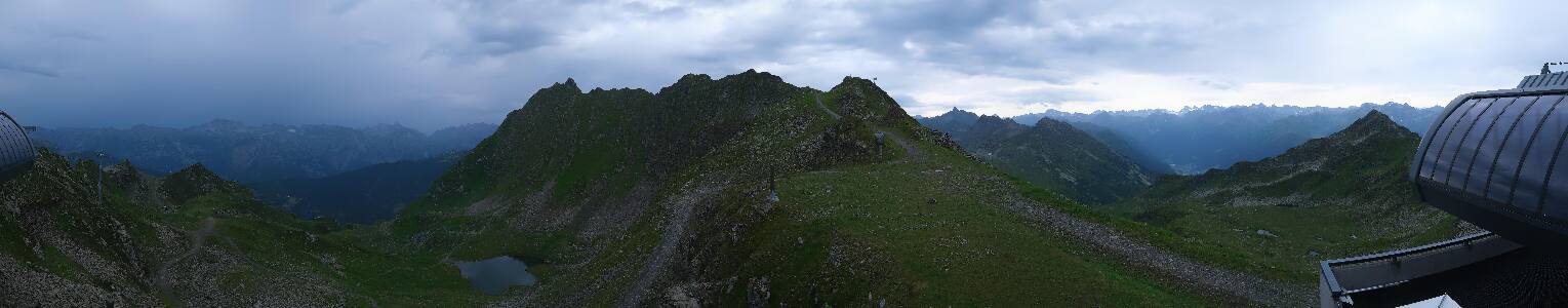 Silvretta Montafon | Panorama Bahn am Hochjoch