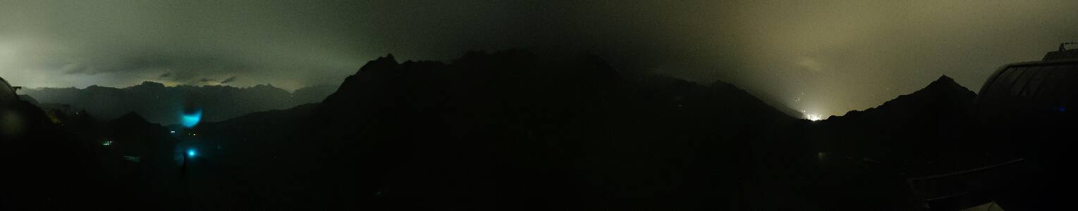Silvretta Montafon Panorama Bahn am Hochjoch