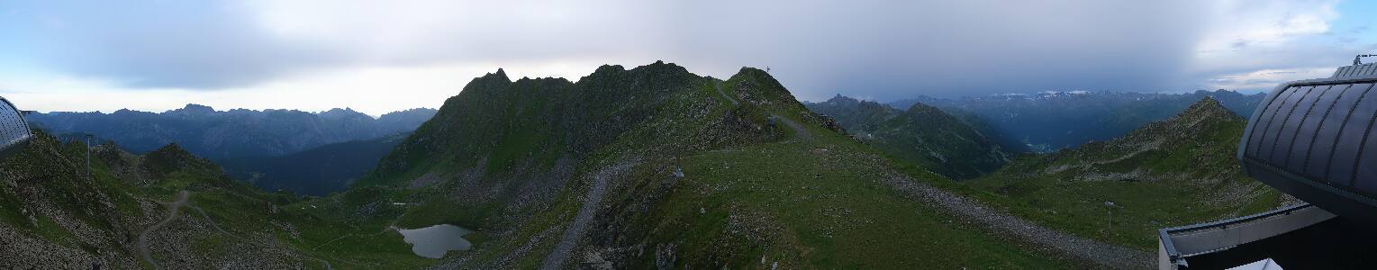 Silvretta Montafon | Panorama Bahn am Hochjoch