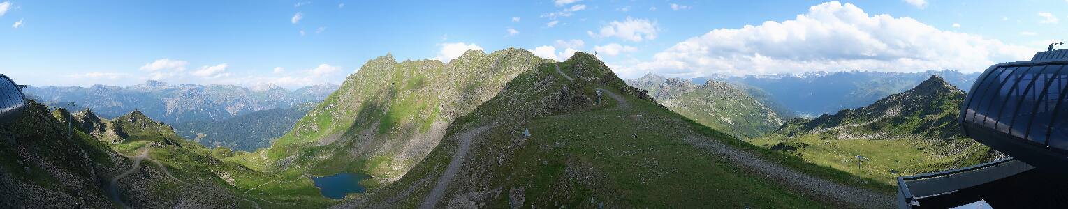 Silvretta Montafon | Panorama Bahn am Hochjoch
