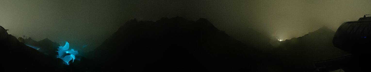 Silvretta Montafon Panorama Bahn am Hochjoch