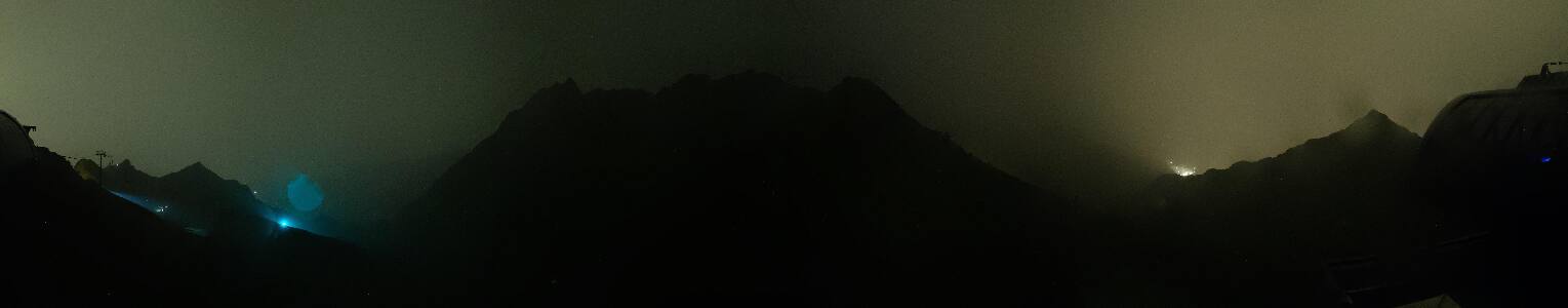 Silvretta Montafon Panorama Bahn am Hochjoch