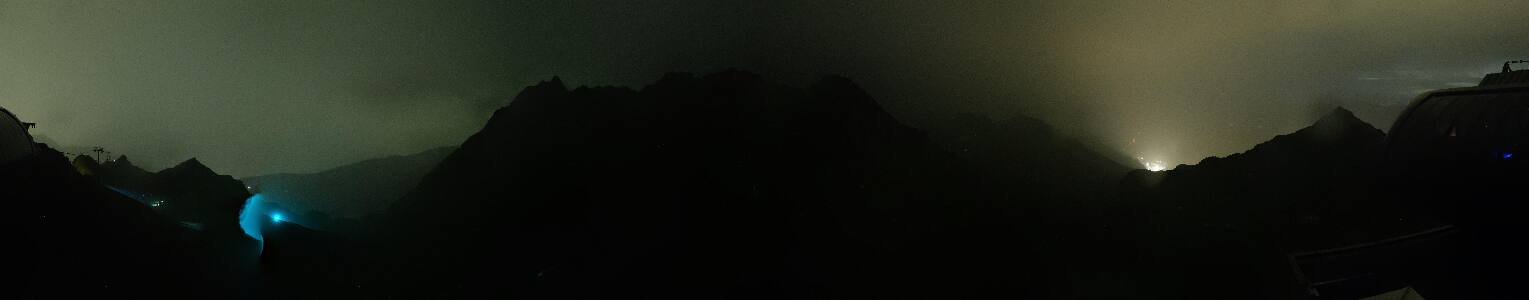 Silvretta Montafon Panorama Bahn am Hochjoch