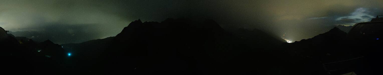 Silvretta Montafon Panorama Bahn am Hochjoch