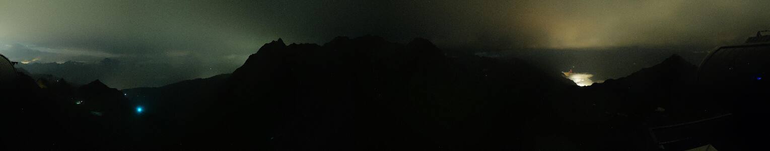 Silvretta Montafon Panorama Bahn am Hochjoch