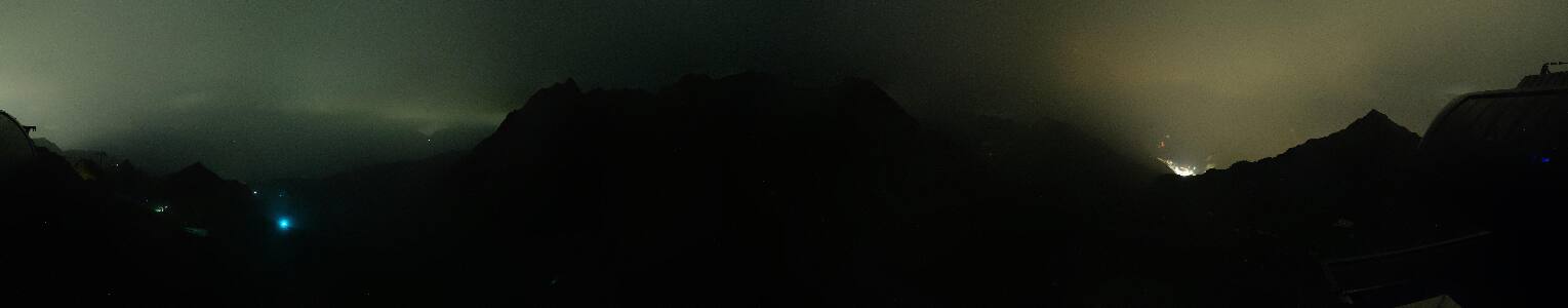 Silvretta Montafon Panorama Bahn am Hochjoch