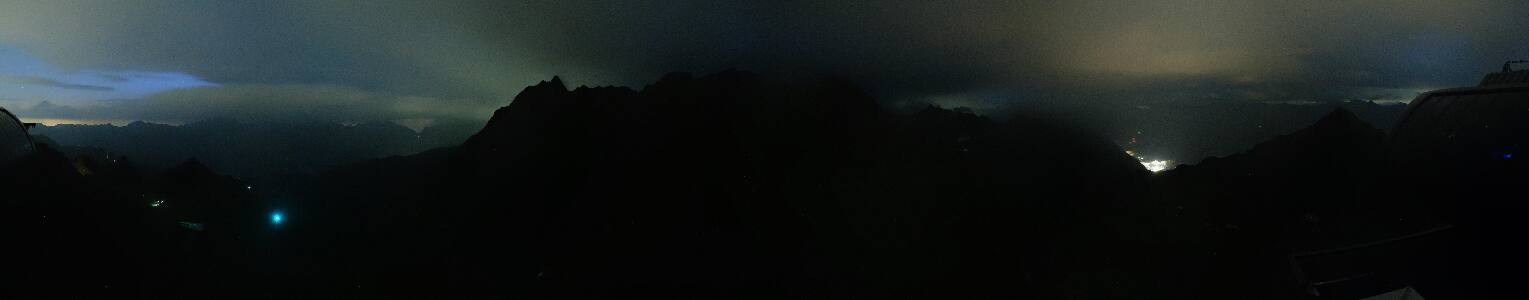 Silvretta Montafon Panorama Bahn am Hochjoch