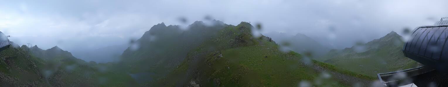 Silvretta Montafon Panorama Bahn am Hochjoch