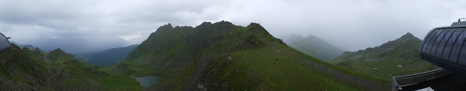 Silvretta Montafon Panorama Bahn am Hochjoch