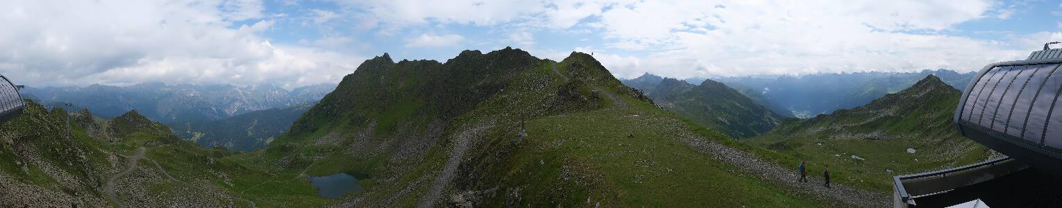Silvretta Montafon | Panorama Bahn am Hochjoch