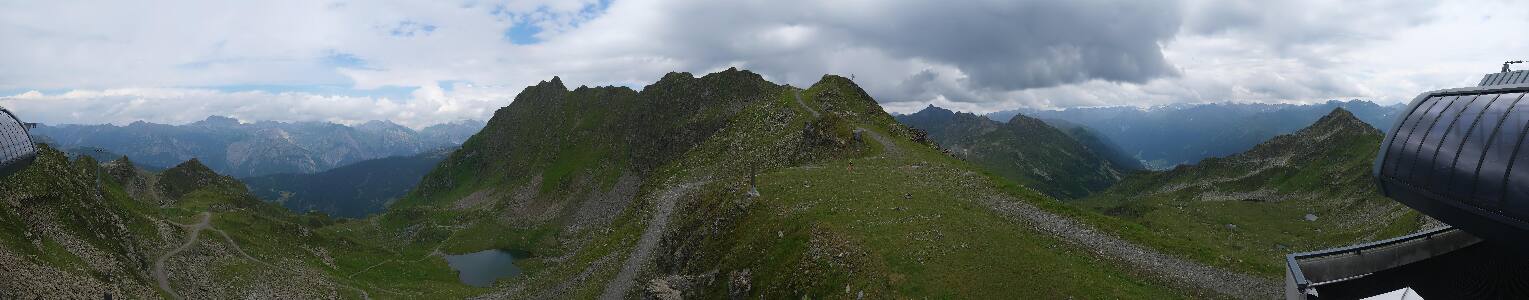 Silvretta Montafon | Panorama Bahn am Hochjoch