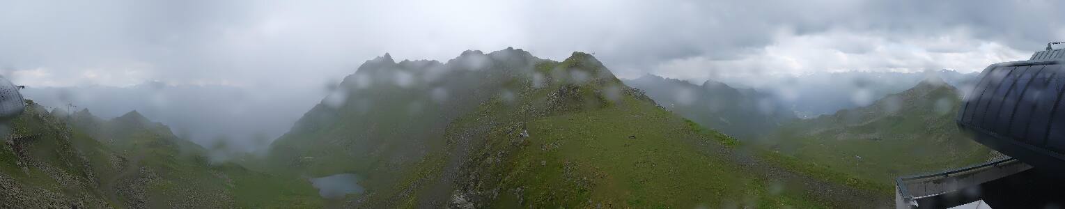 Silvretta Montafon Panorama Bahn am Hochjoch
