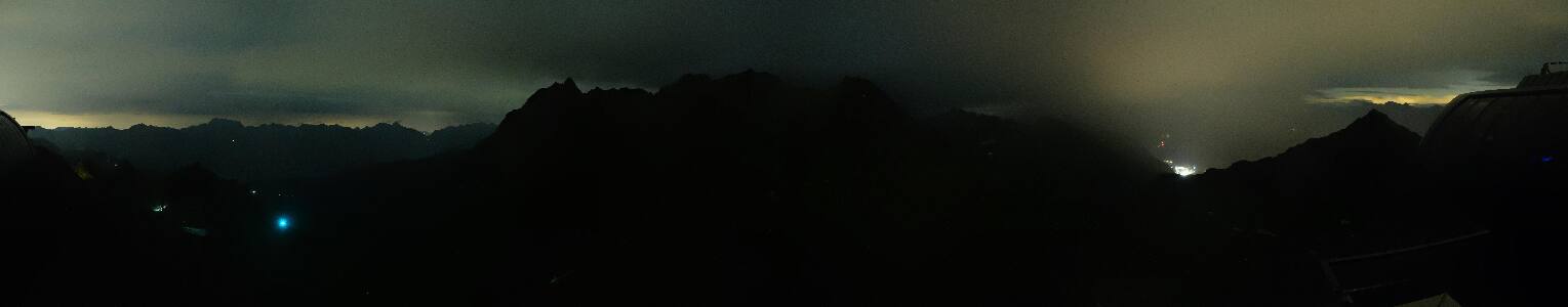 Silvretta Montafon Panorama Bahn am Hochjoch