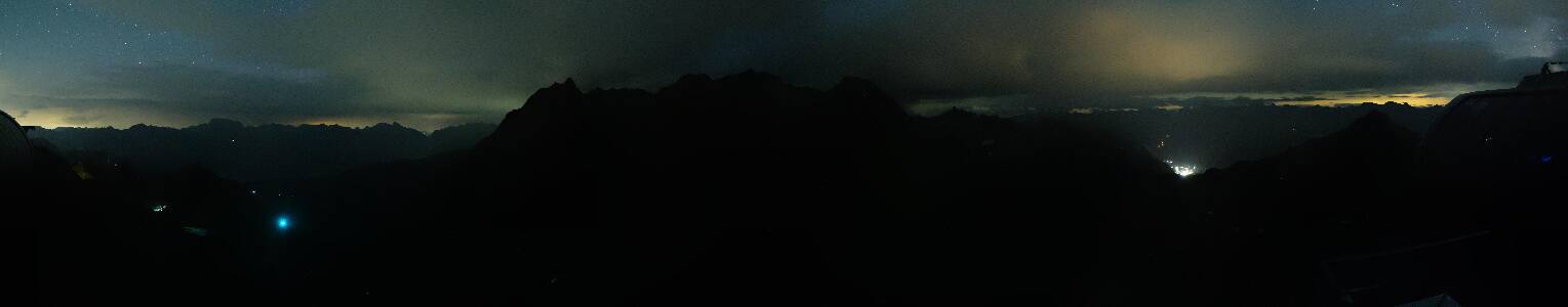 Silvretta Montafon Panorama Bahn am Hochjoch