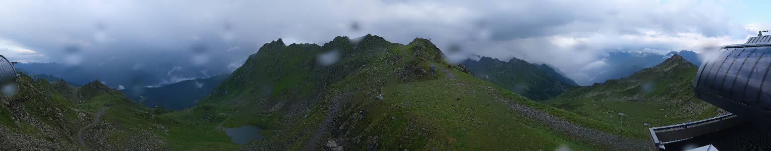 Silvretta Montafon Panorama Bahn am Hochjoch