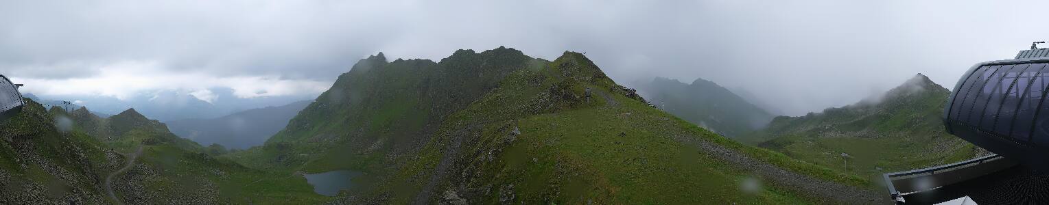 Silvretta Montafon Panorama Bahn am Hochjoch