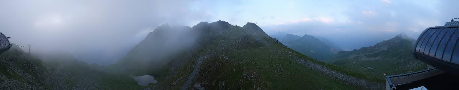 Silvretta Montafon Panorama Bahn am Hochjoch