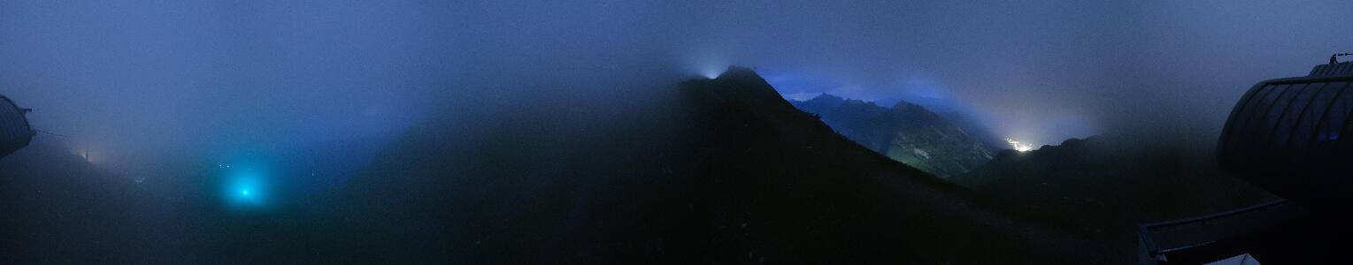 Silvretta Montafon Panorama Bahn am Hochjoch
