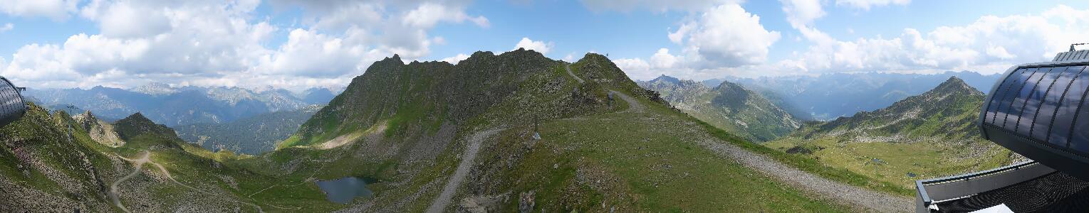 Silvretta Montafon | Panorama Bahn am Hochjoch