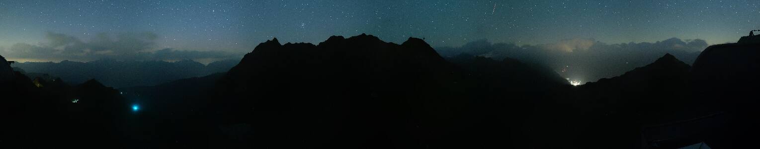 Silvretta Montafon Panorama Bahn am Hochjoch