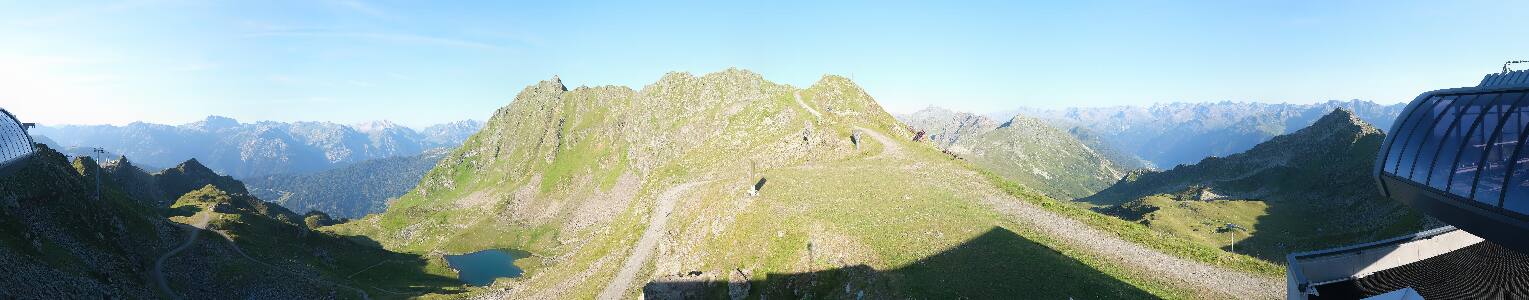 Silvretta Montafon | Panorama Bahn am Hochjoch