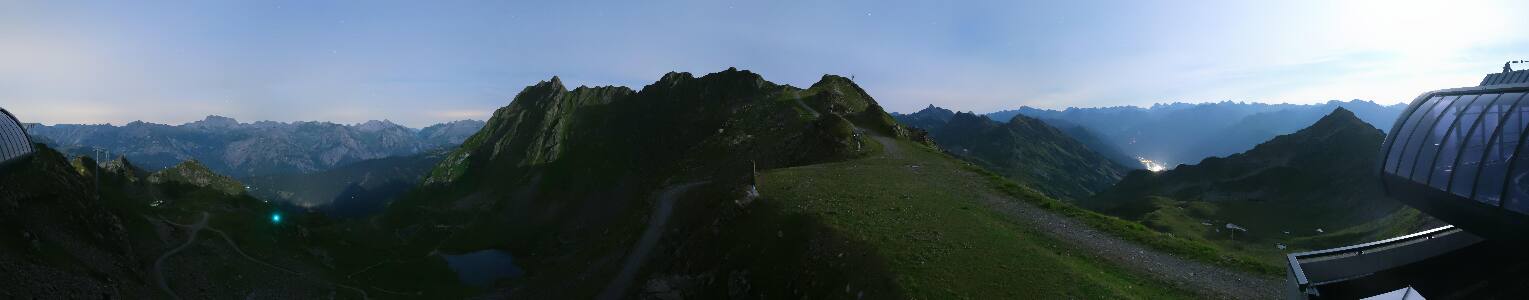 Silvretta Montafon | Panorama Bahn am Hochjoch