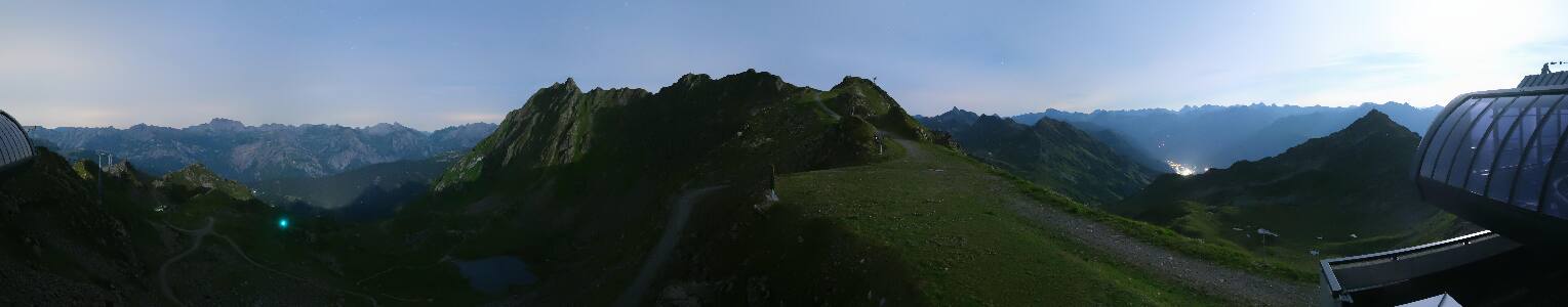 Silvretta Montafon | Panorama Bahn am Hochjoch
